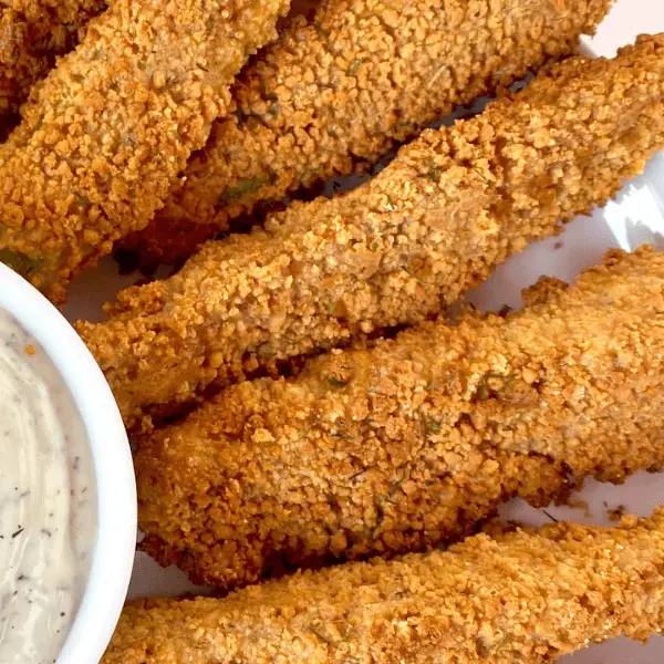 Keto Fried Pickles